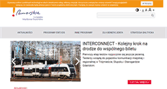 Desktop Screenshot of ewt.pomorskie.eu