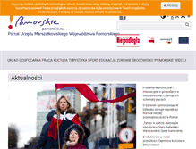 Tablet Screenshot of pomorskie.eu